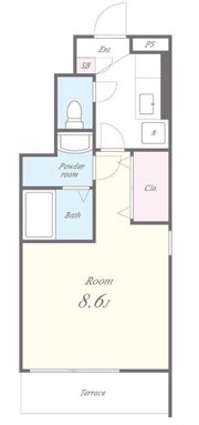 ナウトローネの間取り画像