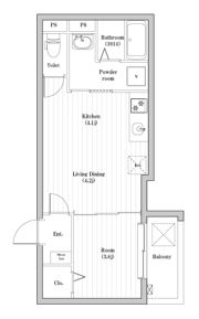 MAXIV CITY 大阪吹田の間取り画像