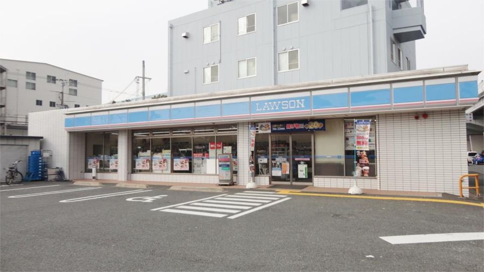 近くのローソン 豊中原田南一丁目店まで500m(徒歩7分)