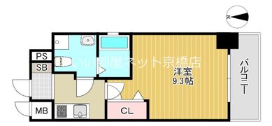 エスリード梅田北の間取り画像