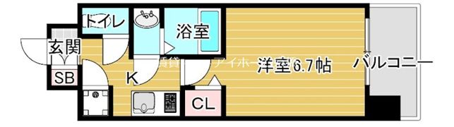 レジュールアッシュザ・パークフロントの間取り画像