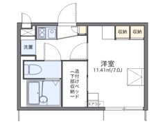 レオパレスシェーネの間取り画像