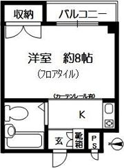 前川マンション2号館の間取り画像