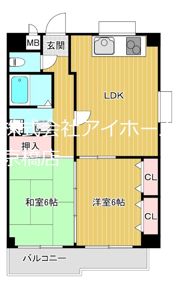 サンモール川上Iの間取り画像