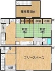 大阪市城東区野江一丁目戸建の間取り画像