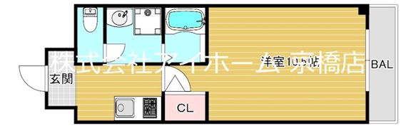 ヴィラナリー関目の間取り画像