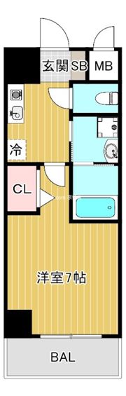 メイゾン都島の間取り画像