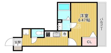 LUXENA住之江公園の間取り画像