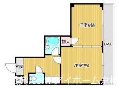 モリビル京橋の間取り画像