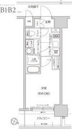 エスリード弁天町クレールの間取り画像