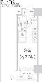 エスリード本町レジデンスの間取り画像