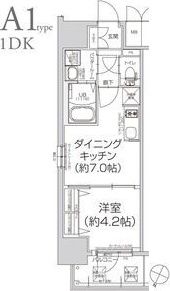 エスリード弁天町グロリア エスリード弁天町グロリアの間取り画像
