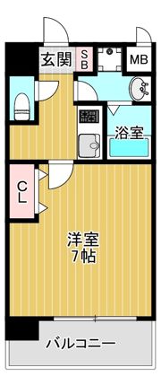 レークス大阪城イーストの間取り画像