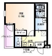 フジパレス三津屋VI番館の間取り画像