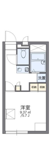 レオパレスゴーゴーの間取り画像