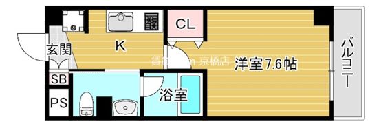 ガゼルコーヴ高倉の間取り画像