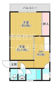 アッシュコート阿倍野の間取り画像