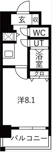 グランフェリーチェ・ナインの間取り画像