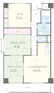 コンフォートステージIIの間取り画像