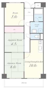 コンフォートステージIIの間取り画像