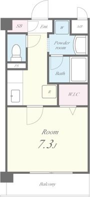 エスト・ドミール（大東市）の間取り画像