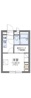 レオパレス望の間取り画像