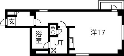 クレアジオーネ中之島西の間取り画像