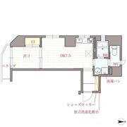 オリエンタル南堀江の間取り画像