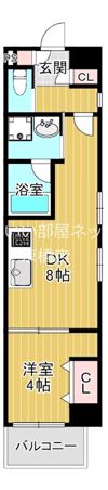 ジューム南森の間取り画像