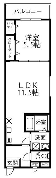 ドリーム フジ 桜川の間取り画像