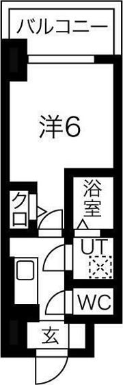 エスリードレジデンス梅田マークスの間取り画像