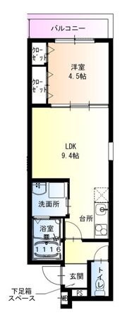 フジパレス遠里小野イーストの間取り画像