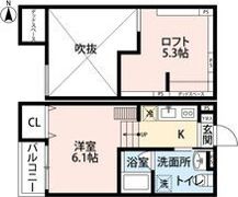 Y＆Mアルタイル花園本町（ワイアンドエムアルタの間取り画像