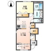 Orange villa 堀溝の間取り画像