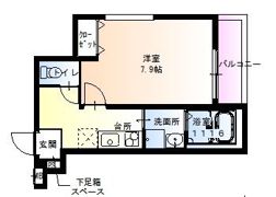 フジパレス住吉公園の間取り画像