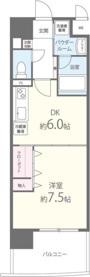 Art Pension高井田の間取り画像