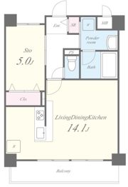 La Verde長田（ラヴェルデナガタ）の間取り画像