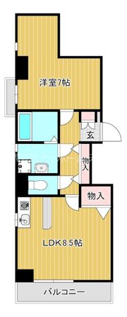 Wan’s Style阿倍野の間取り画像