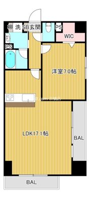 ラフィーネレジデンスの間取り画像