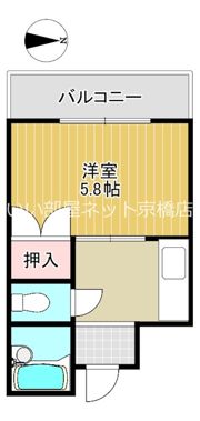 モアメゾンアオイの間取り画像
