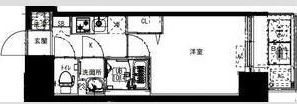 Alivis福島海老江の間取り画像