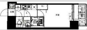 Alivis福島海老江の間取り画像