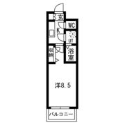 レジュールアッシュ天王寺堂ヶ芝の間取り画像