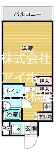 日興パレス都島の間取り画像