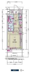プレサンス天王寺ヴィヴァンの間取り画像