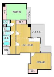 レジデンストーアの間取り画像