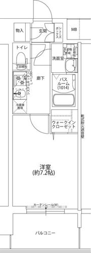 Louis Residence 天王寺町北の間取り画像