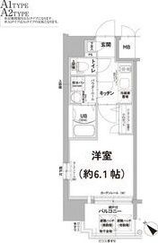 エスリード天王寺町北の間取り画像
