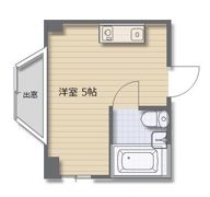 菅栄町レディースマンションの間取り画像