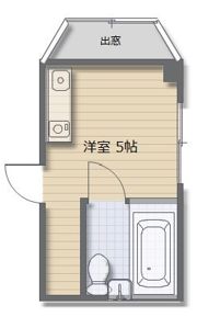 菅栄町レディースマンションの間取り画像